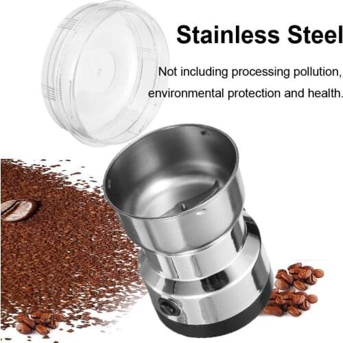 Electric Coffee Grinder Coffee Bean Grinder Coffee Beans Multifunctional Home Coffe Spice Grinder Electric Kitchen Tool