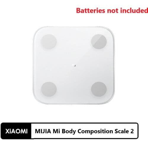 Xiaomi mijia Mi Body Composition Scale 2 Smart Numbers Electronic Bathroom Floor Fat Balance Bluetooth APP LED Screen