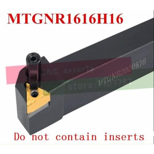 MTGNR1616H16 16*16*100mm Metal Lathe Cutting Tools,CNC Tool Cylindrical turning tool, External Turning Tool,Type MTGNR/L