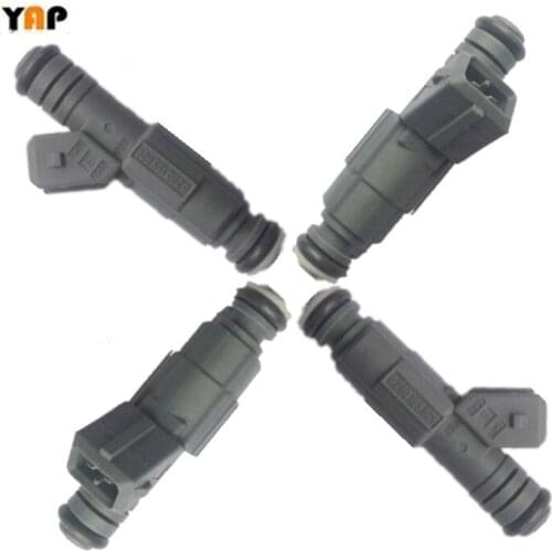 NEW FUEL INJECTOR (4) FOR FITVolkswagen santana Jetta free shiping 1.6L 1.8L L4 0280155828 06B133551A 1995-2014