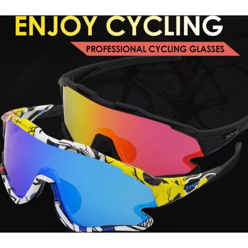FLASH SALE Polarized Cycling Sunglasses Outdoor Sport Bicycle SunGlasses Cycling Glasses Cycling Eyewear 4 Lens