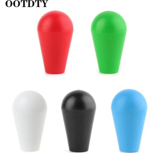 OOTDTY Oval Top Ball Rocker Ball Head Arcade Game American Style Joystick Handle Replacement colourTop Ball Rocker Ball Head
