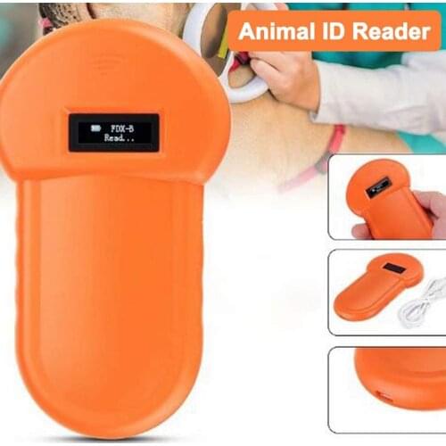 Pet ID Reader Animal Chip Digital Scanner USB Rechargeable Microchip Handheld Identification General Application for Cat Dog