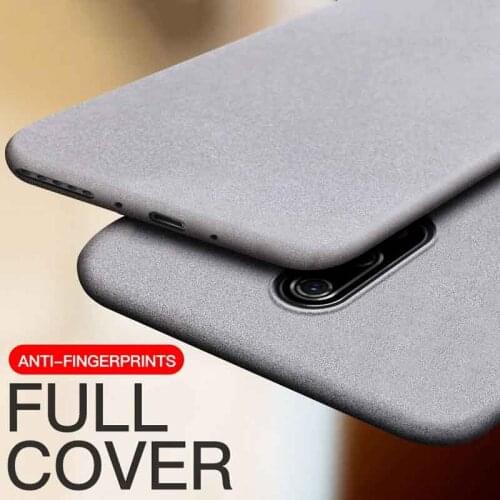 Matte Sandstone Silicone Phone Case For Oneplus 7 Pro 5T 5 3 One Plus 6T 6 Oneplus7 Soft Frosted TPU Skin Cover Coque Protection