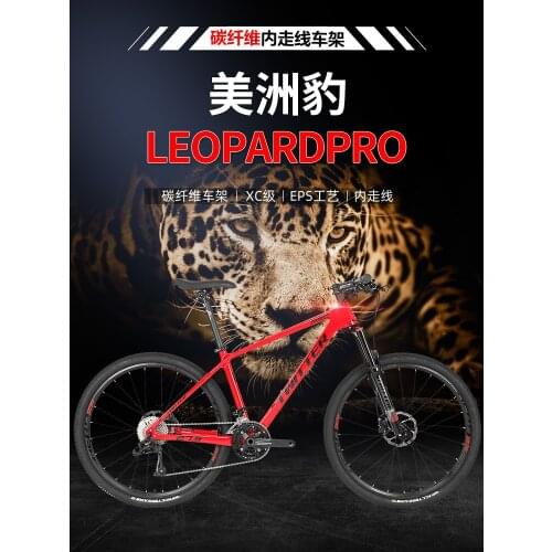Carbon Fiber Bicycle Brake Oil Gas 36 Gear Variable Speed Bicycle Fork Leopard Bicycle