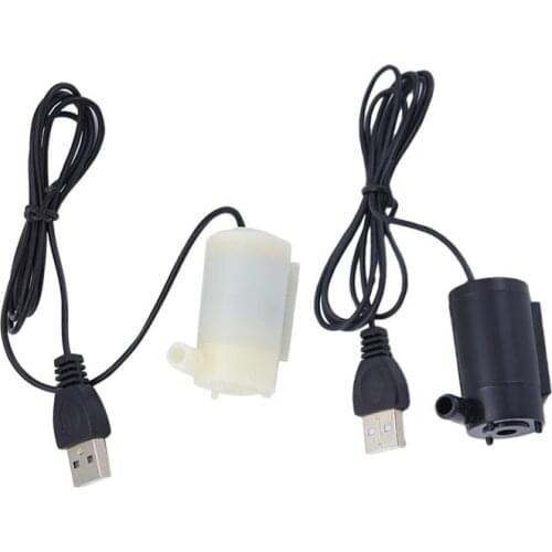 USB Powered Water Pump Micro Submersible Water Pump For Fish Tanks Aquarium Fountain Accessories DC 5V 2-3L/Min Accessories