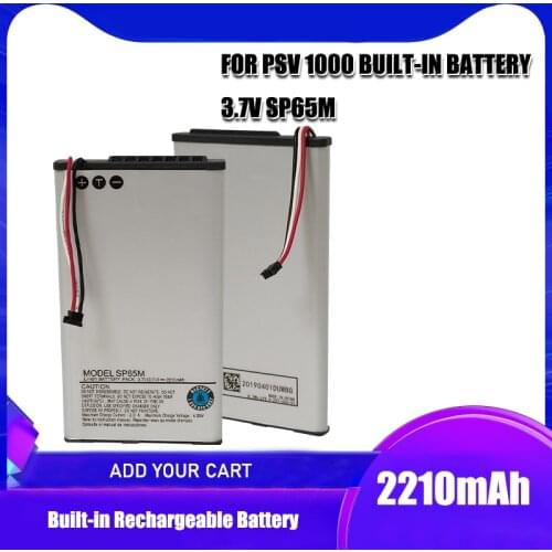 3.7v 2210mAh SP65M Replacement Rechargeable Lithium Li-ion Battery Pack For Sony PS Vita PSV00 PSV1000 PCH-1001 PCH-1101 Gamepad