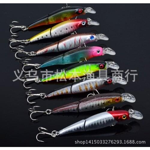 160pcs/lot 3.6" 9.2cm classic lures hard Bait bait bionic 0.26OZ 7.5g Minnow baits Tackle Swimbait dw-1336