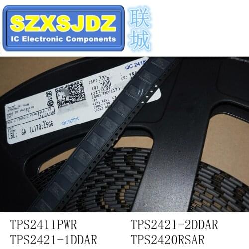 10pcs TPS2411PWR TPS2421-2DDAR TPS2421-1DDAR TPS2420RSAR TPS2411 2421-2 2421-1 TPS2420 TPS2411PW TPS2421-2DDA TPS2421