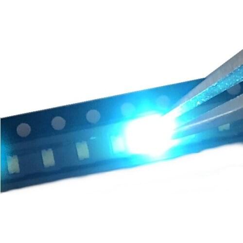 200pcs Ultra Bright 0805 SMD LED ICB BLUE new lighte 560-575NM 70-200MCD I(mA):20ma