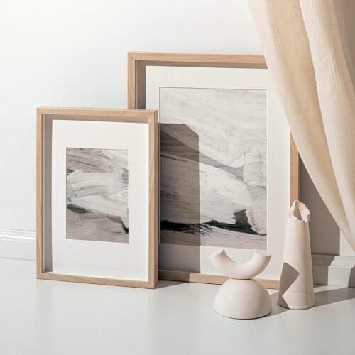 Abstract Acrylic Paint Wall Art paper Canvas Painting Fashion Nordic Posters And Prints Gallery Decor Pictures For Living Room