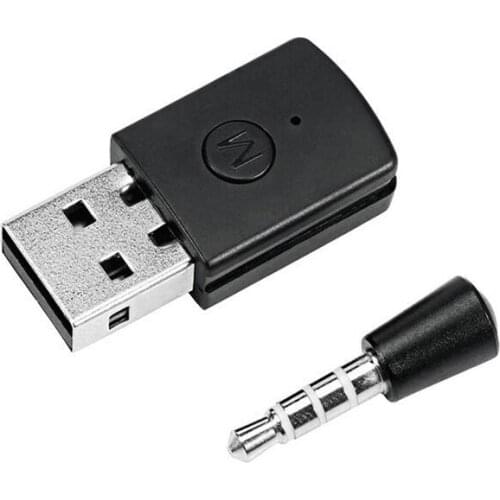 Bluetooth Dongle Usb Adapter for P-S-4 3.5mm Bluetooth 4.0+EDR USB Adapter for P4 Game Console Adapter Bluetooth Earphone