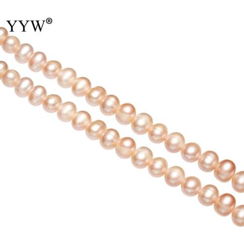 Sale Potato Freshwater Pearl Beads Natural Purple 5-6mm 0.8mm 14.5 Inch For Jewelry Making DIY Necklace Bracelet Accessories