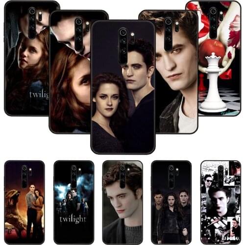 Phone Case For Xiaomi Redmi Note 8 8T 7 7A 9 9S 8A 4 5 Pro Black Cover Coque Soft Funda Trend Prime Tpu Movie Twilight Isabella
