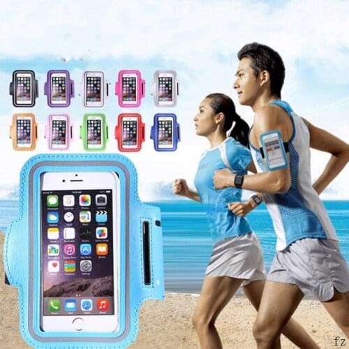 100 Pcs Armband Case for Samsung Arm Band Case for iPhone 6 7 8 Plus XS Max Outdoor Sports Phone Holder Gym Running Phone Bag