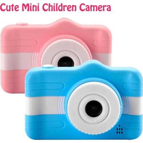 Childrens Camera Cute Cartoon Mini Digital Camera For Kids 3.5 Inch 12MP 1080P Photo Video Camera Child Birthday Christmas Gift