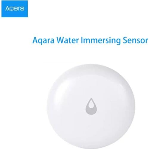 Aqara Water Immersing Sensor Remote Alarm Water Linkage Detector Closing Water Valve Smart Home App