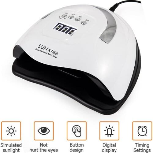 Hot Sell Professional 4 Timing Mode Electric LED UV Nail Dryer Gel Polish Phototherapy Lamp Salon Manicure Nial Aceeseeories