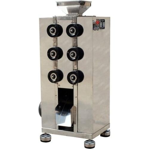 Electric Pulverizer Machine Roller Crusher Stainless Steel Almond Peanut Sesame Crusher Coffee Bean Grinder Machine
