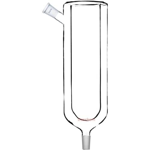 1000ml,24/40,Lab Glass Jacket Ice Cold Trap,Double-Layer,With Angle Joint