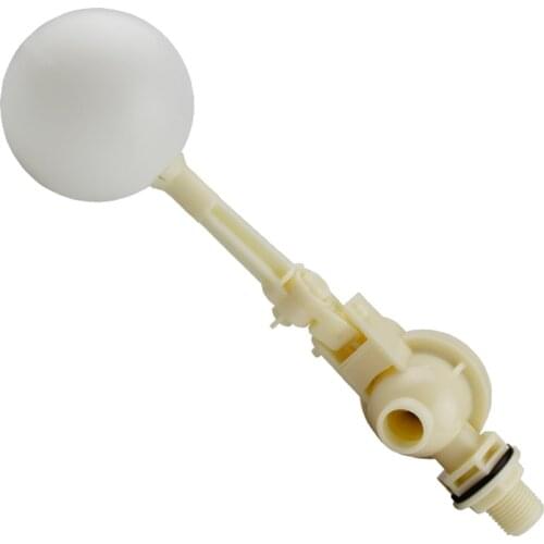 ABS Mini Floating Ball Valve Aquarium Fish Tank Float Valve Water Tank Level Control Multi Direction Installation Ball Cock