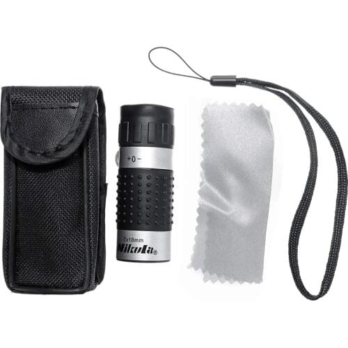 163m/1000m 7x18 Golf Monocular Rangefinder Distance Meter Finder Binocular Pocket-Scope Range Sightseeing Surveillance Races