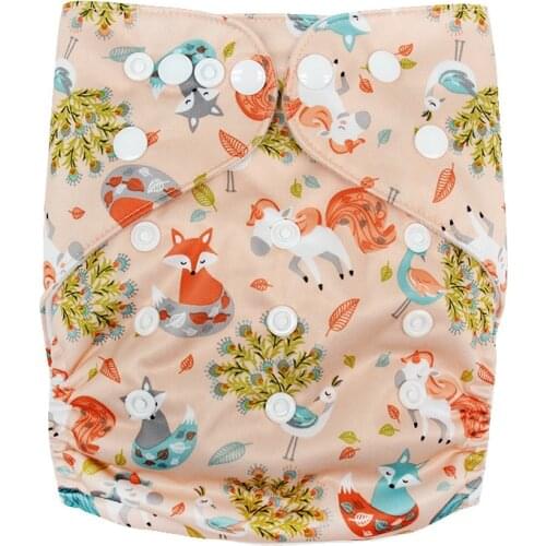 Baby Washable Reusable Real Cloth Pocket Nappy Diaper Cover Wrap suits Birth to Potty One Size Nappy Inserts
