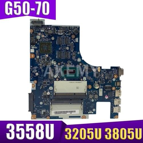New ACLUC3/ACLU4 NM-A361 NM-A271 For Lenovo G50-70 G50-80 G50 80 Laptop Motherboard W 3558U 3205U 3805U 2GB GPU