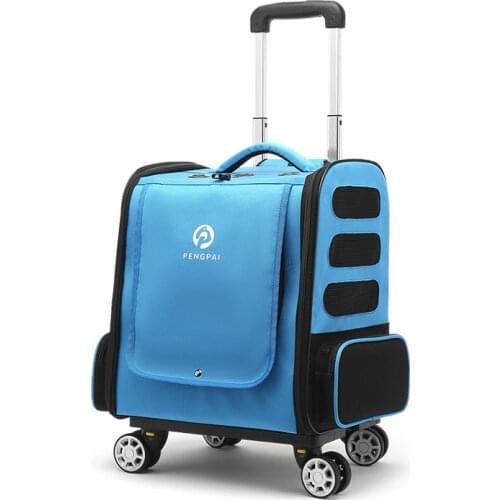 Cat Portable Carrying Bag Large Space Outdoor Small Dogs Travel Backpack Puppy Luxury Transit Bags Carrier Trolley Case for Cat