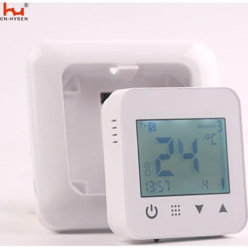 Touch Programmable Radiant Heating Lcd Display Wifi System Warm Floor Heat Thermostat