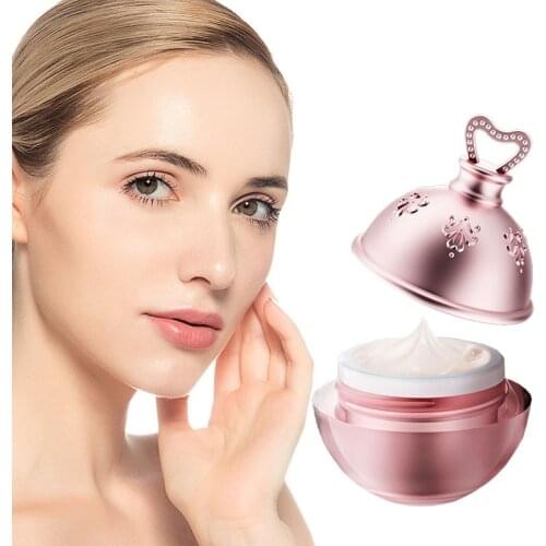 Moisturizing Refreshing Lady Face Cream Natural Shrink Pores Concealer Brightening Complexion Cream Pearl Whitening Cream