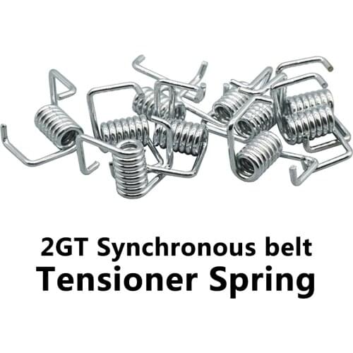 10pcs 2gt synchronous belt Tensioner Spring 6mm GT2 synchronous belt Torsion Spring 3D Printer Part draw spring