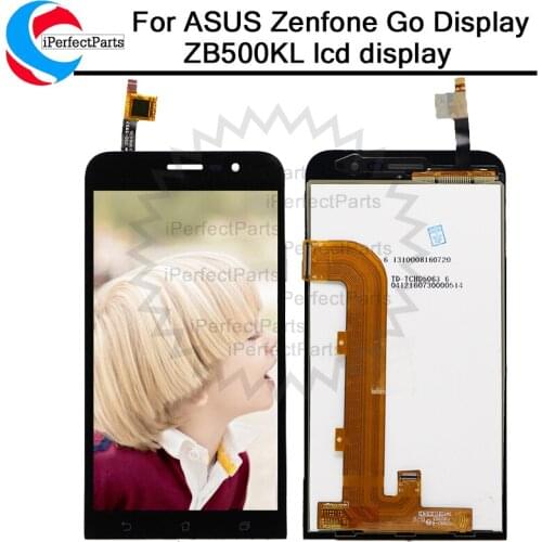 100% tested 1280x720 For ASUS Zenfone GO ZB500KL X00AD LCD DIsplay With Touch Panel Digitizer Assembly 5.0" For ASUS ZB500KL LCD