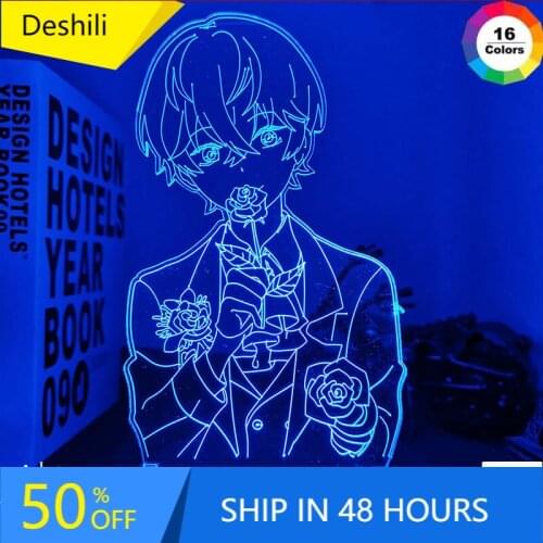 3d Lamp Mystic Messenger LED Night Light for Kid Room Deco Birthday Gift Mystic Messenger Lamp