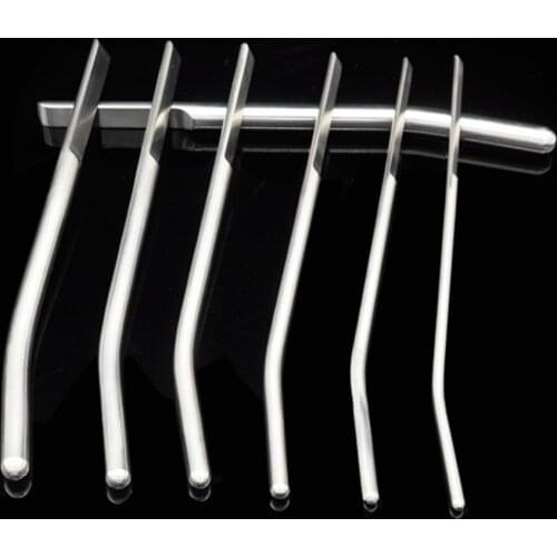 7 Size Male Chastity Urethral Toys Sex Toys For Men Masturbators Long Stimulate Penis Urethra, Urethral Dilator Metal Penis Plug