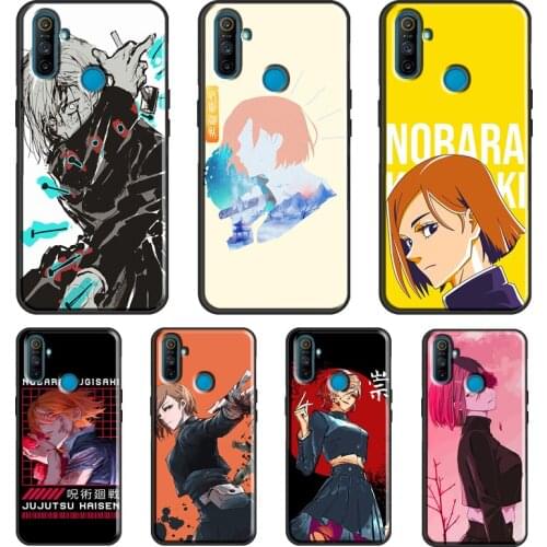 Nobara Kugisaki Jujutsu Kaisen Manga For OnePlus 9 Pro 8 Pro Nord 8T 9R Case For OPPO Realme 8 Pro Q3 6 7 Pro C15 C3 GT Cover