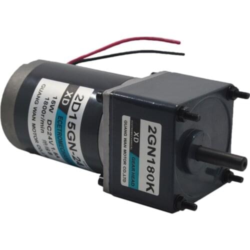 DC12V/24V 3000RPM15W miniature metal gear reduction motor adjustable speed can positive &negative electric tools,DIY accessories