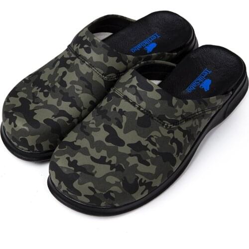 Camouflage Orthopedic Sabo Slippers 2021 New Man Comfortable Comfort Nurse Doctor Hospital Orthopedic Cook Work Slippers