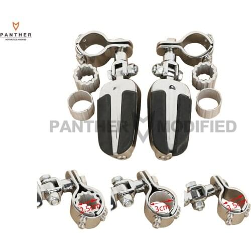 25mm 35mm Motorcycle Foot Pegs Moto Foot Rest case for Yamaha XV250 Suzuki C109R KAWASAKI VULCAN VN400 Honda Shadow GL1800