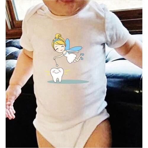 Toddler Jumpsuits Cotton Baby Clothes Tooth Printing Newborn Clothing Boys Girl Kids Winter Romper for Babies Infant