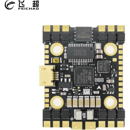 FEICAHO 20x20mm F4120 AIO 35A 3-6S Flight Controller with Barometer OSD for FPV Racing Drone RC Quadcopter Multicopter RC Parts