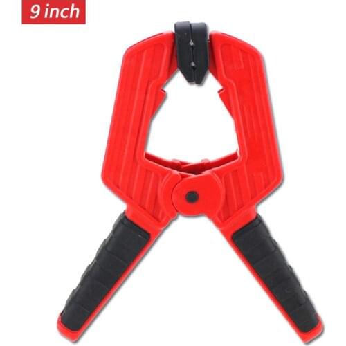 Fastening Clamp Plastic Clip Wood Quick Working Bar A Type Clamp Fixture Grip Woodworking Clip Kit DIY Spring Quick Clamp
