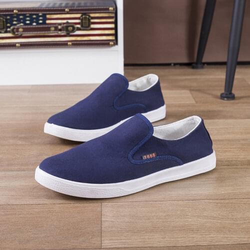 Men Flat Sneakers Breathable Casual Canvas Shoes Men Slip On Comfortable Loafers Shoes Men Footwear Zapatos Mujer 789