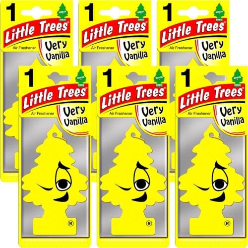 Little Trees Very Vanilla Vanilya Aromalı Oto Kokusu 6 Adet