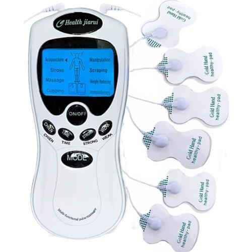 Neck Massager Back Electric TENS Foot Pain Body Massager Electro Muscle Electrotherapy Stimulator Therapy Massage Slimming Relax
