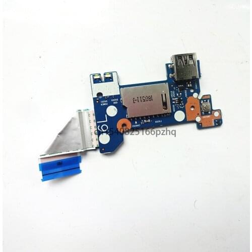 Original FOR HP 14-CK 14-CM USB Card Reader power power botton switch Board W/cable 6050A2983901