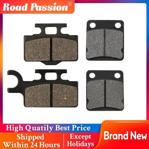 Road Passion Motorcycle Front and Rear Brake Pads For Kawasaki KX 65 A 2000-2017 FA54 FA302