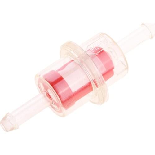 Plastic Motorcycle Petrol Fuel Filter Element For 0.23''and 0.31'' Pipes