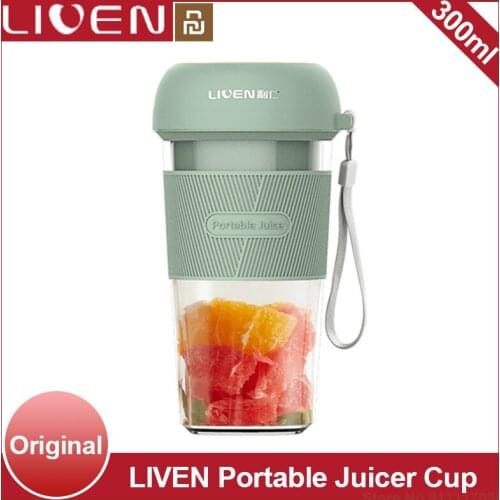 Youpin Liven Portable Electric Juicer Cup Fruit Vegetable Handheld Blender Stirring Rechargeable Mini Food Processor Juice Cup