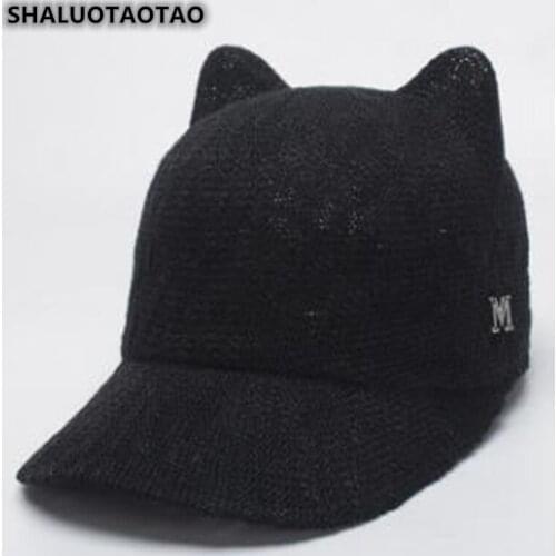 Женские трикотажные шапки SHALUOTAOTAO China At AliExpress